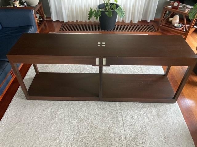 Schuitema sidetable, Arts & Crafts., Ophalen, Gebruikt, Glas, 150 tot 200 cm