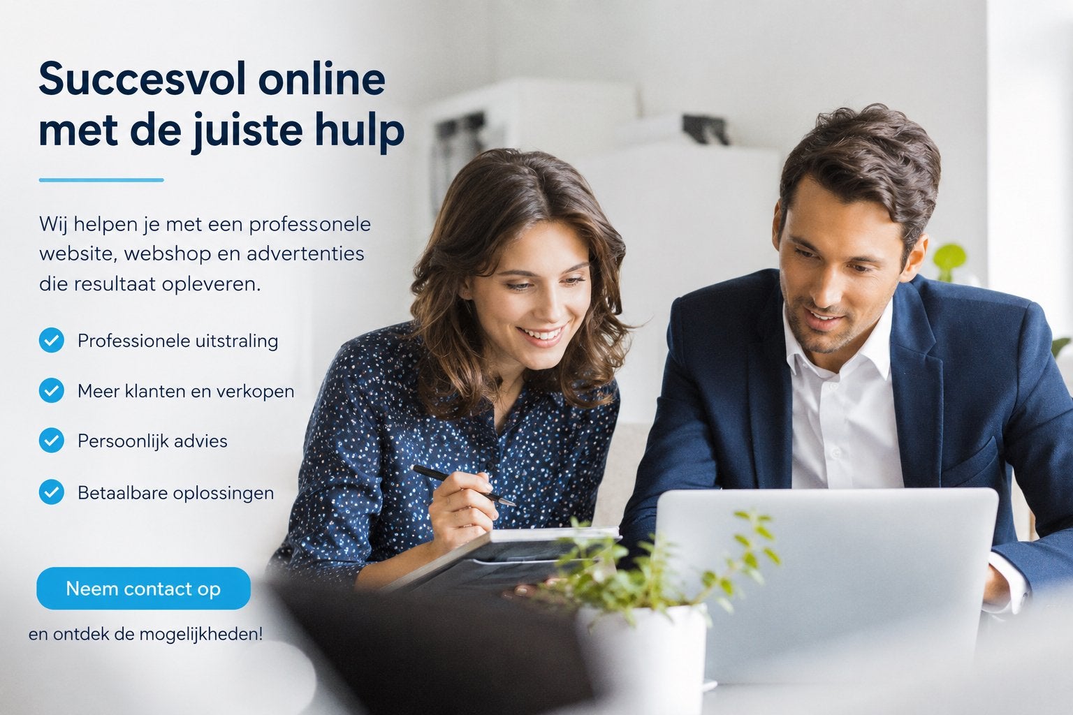 Website/webshop hoger in google, Webdesign
