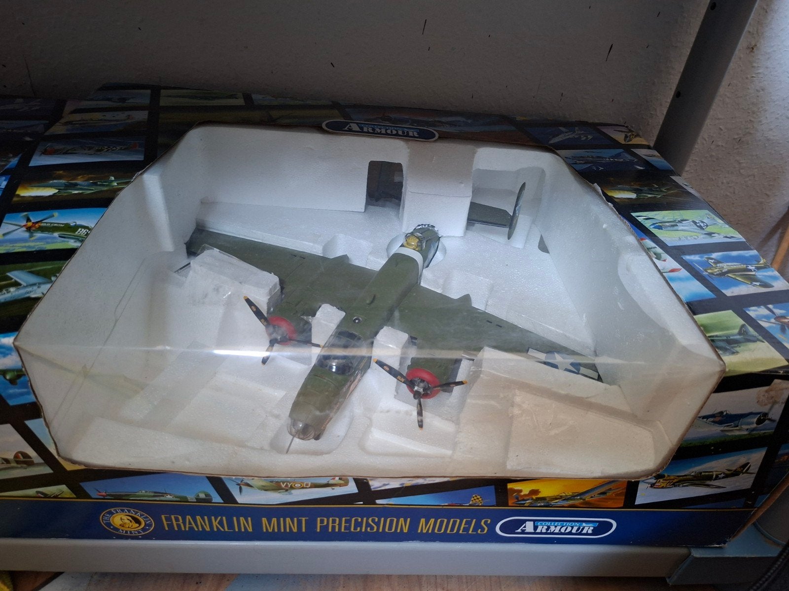Franklin Mint Precision Models Armour Vliegtuigmodel, Overige merken, Ophalen of Verzenden, Zo goed als nieuw, Groter dan 1:72