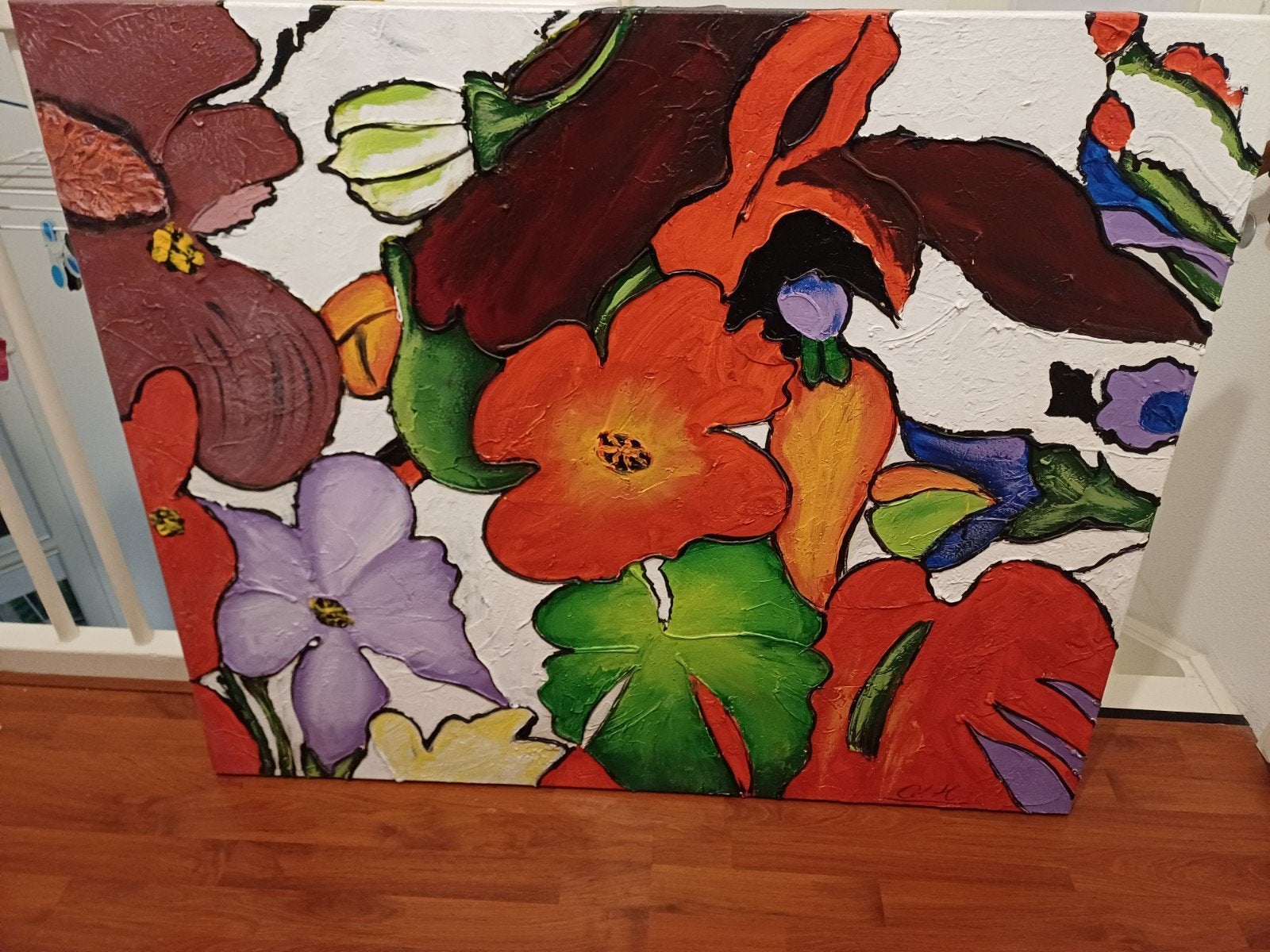 Schilderij Goossens, Antiek en Kunst, Ophalen