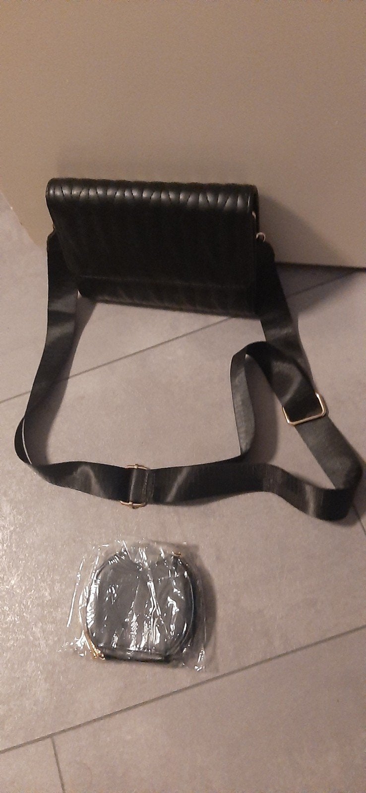 Zwarte tas, Ophalen of Verzenden, Nieuw, Zwart, Overige merken