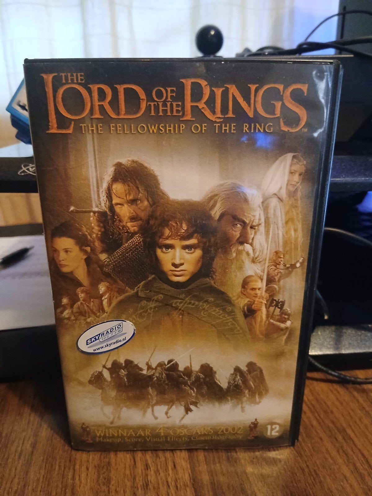 Lord of the rings fellowship of the ring vhs video, Ophalen of Verzenden, Gebruikt, Overige typen