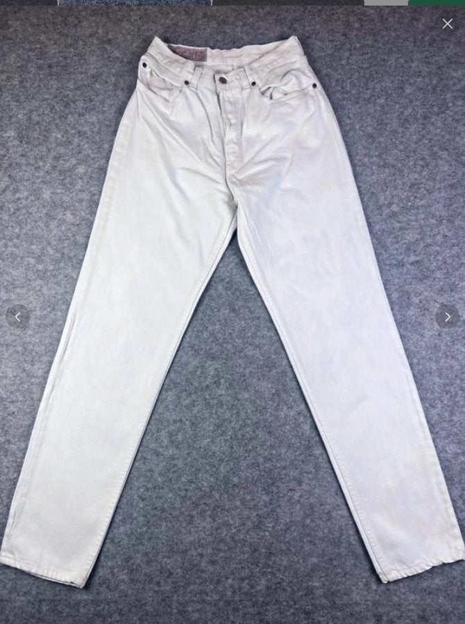 Jean Levi's 901 Wit W30 L32, Wit, Ophalen of Verzenden, W30 - W32 (confectie 38/40), Gedragen