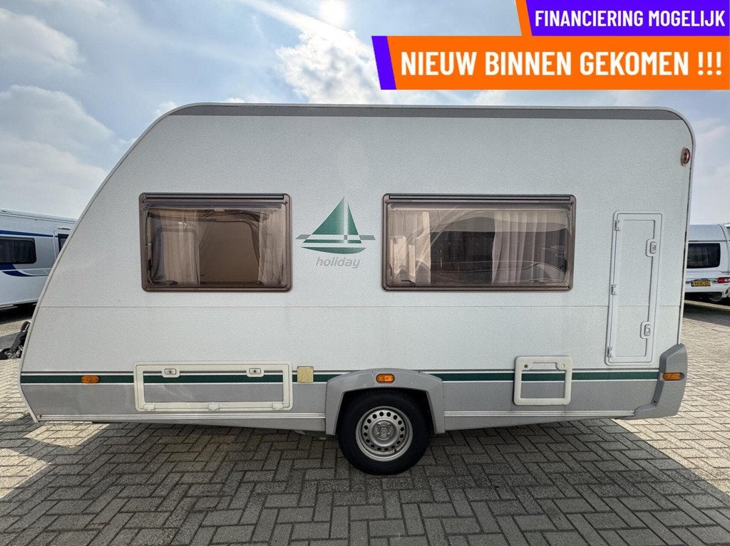 Eifelland HOLIDAY 400 S, MOVER, VOORTENT, FRANSBED, WC, Caravans en Kamperen, Caravans, Tot en met 2, Bedrijf, 750 - 1000 kg, Eifelland