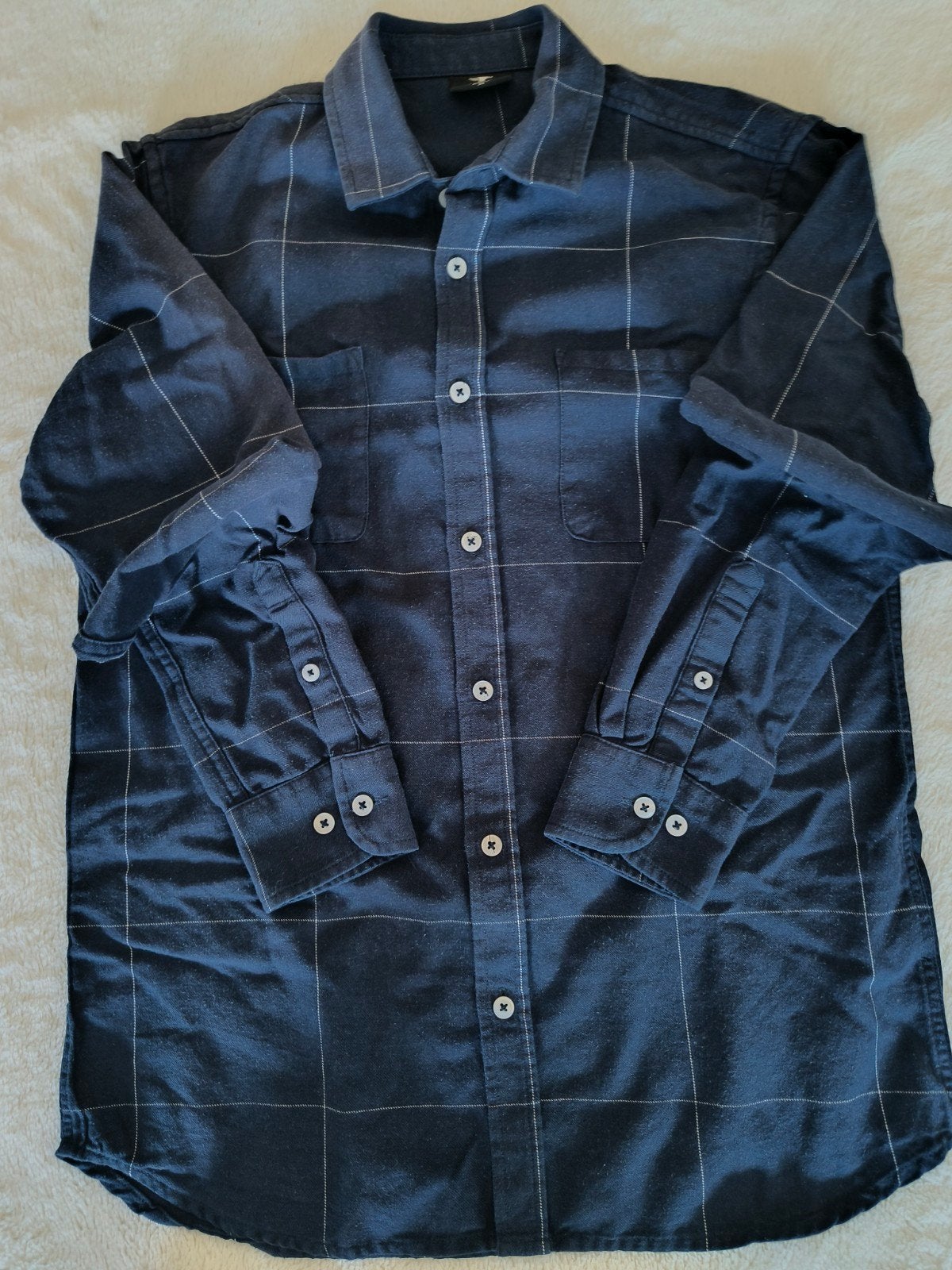 Capsize geruit overhemd - Maat M, Kleding | Heren, Blauw, Zo goed als nieuw, CAPSIZE, Halswijdte 39/40 (M)