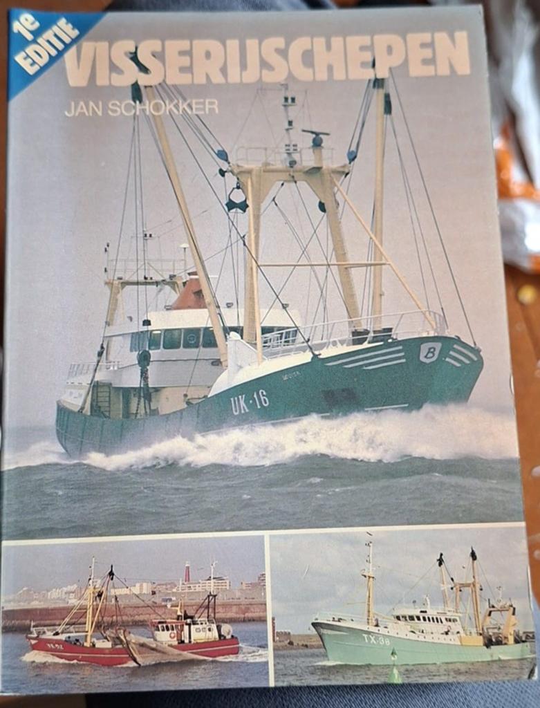 Visserijschepen - Jan Schokker (1e en 2e editie), Ophalen of Verzenden