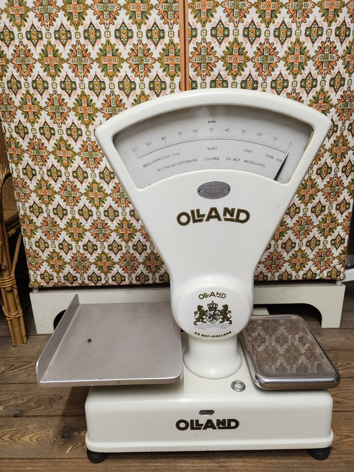 Vintage Olland Winkelweegschaal Type 630 - 1964, Ophalen