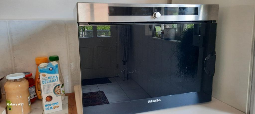 Miele vrijstaande stoomoven in uitstekende staat, Witgoed en Apparatuur, Ovens, Ophalen of Verzenden, Zo goed als nieuw