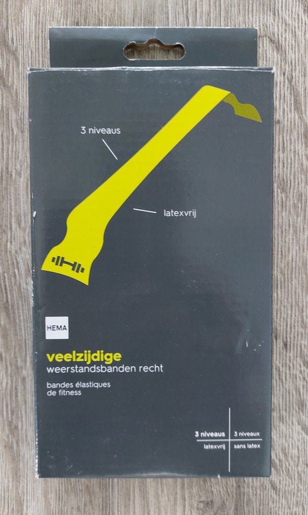 NIEUW: weerstandsbanden 3 niveaus, Sport en Fitness, Fitnessmaterialen, Ophalen of Verzenden, Nieuw, Armen, Weerstandband