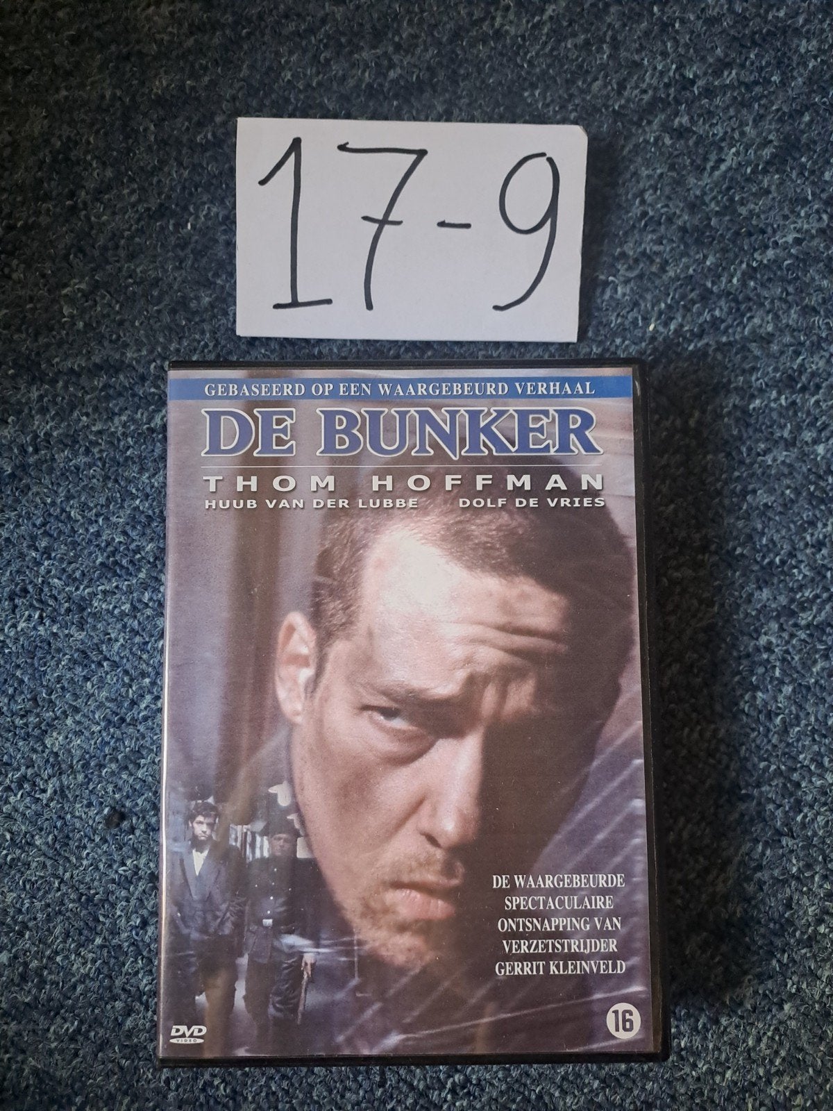 De Bunker DVD - Waargebeurd verhaal over verzet, Ophalen of Verzenden