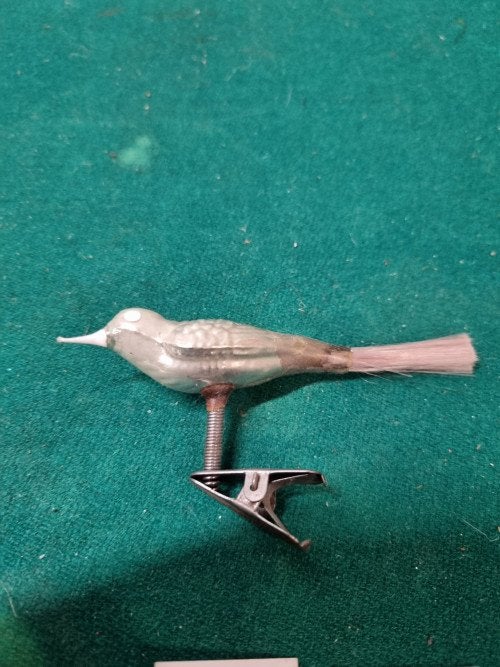 kerst vogel vintage zilver [a855], Diversen, Kerst, Ophalen of Verzenden, 'T Olde Gre-j, Info@toldegrej.nl, Endepoelstraat 20f Didam