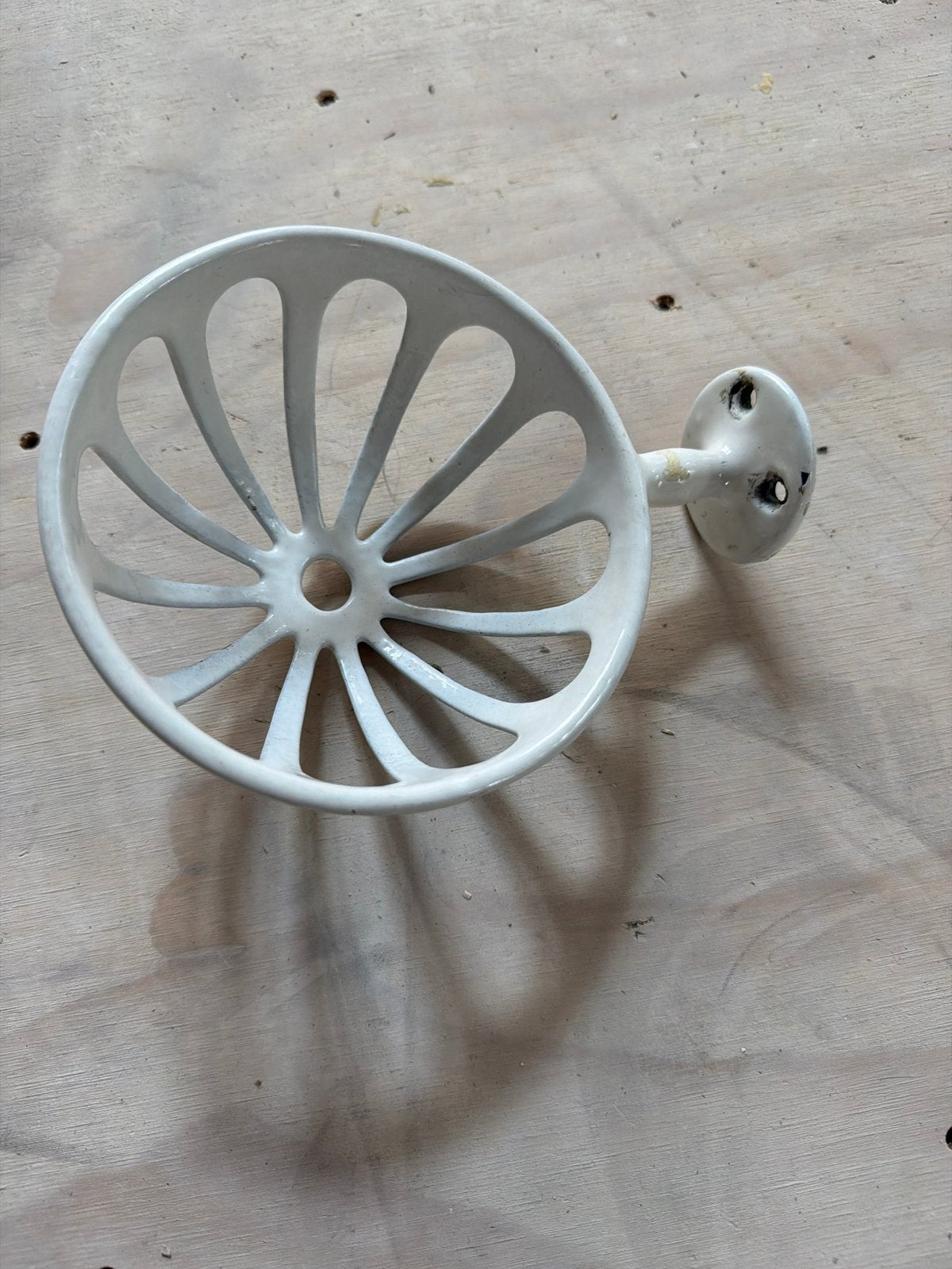 Antiek emaille douche bakje, Antiek en Kunst, Ophalen of Verzenden