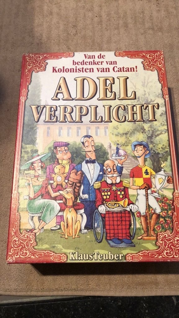 Spel Adelverplicht, Ophalen of Verzenden, Zo goed als nieuw