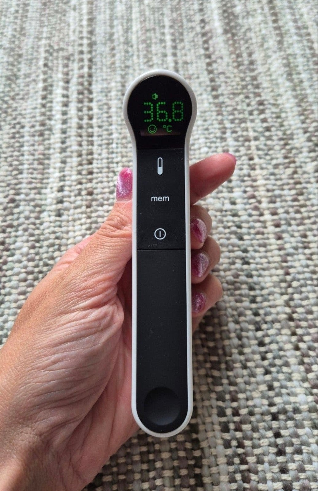 Wellion Infrarood Voorhoofd- en Oorthermometer, Ophalen of Verzenden, Nieuw, Overige typen