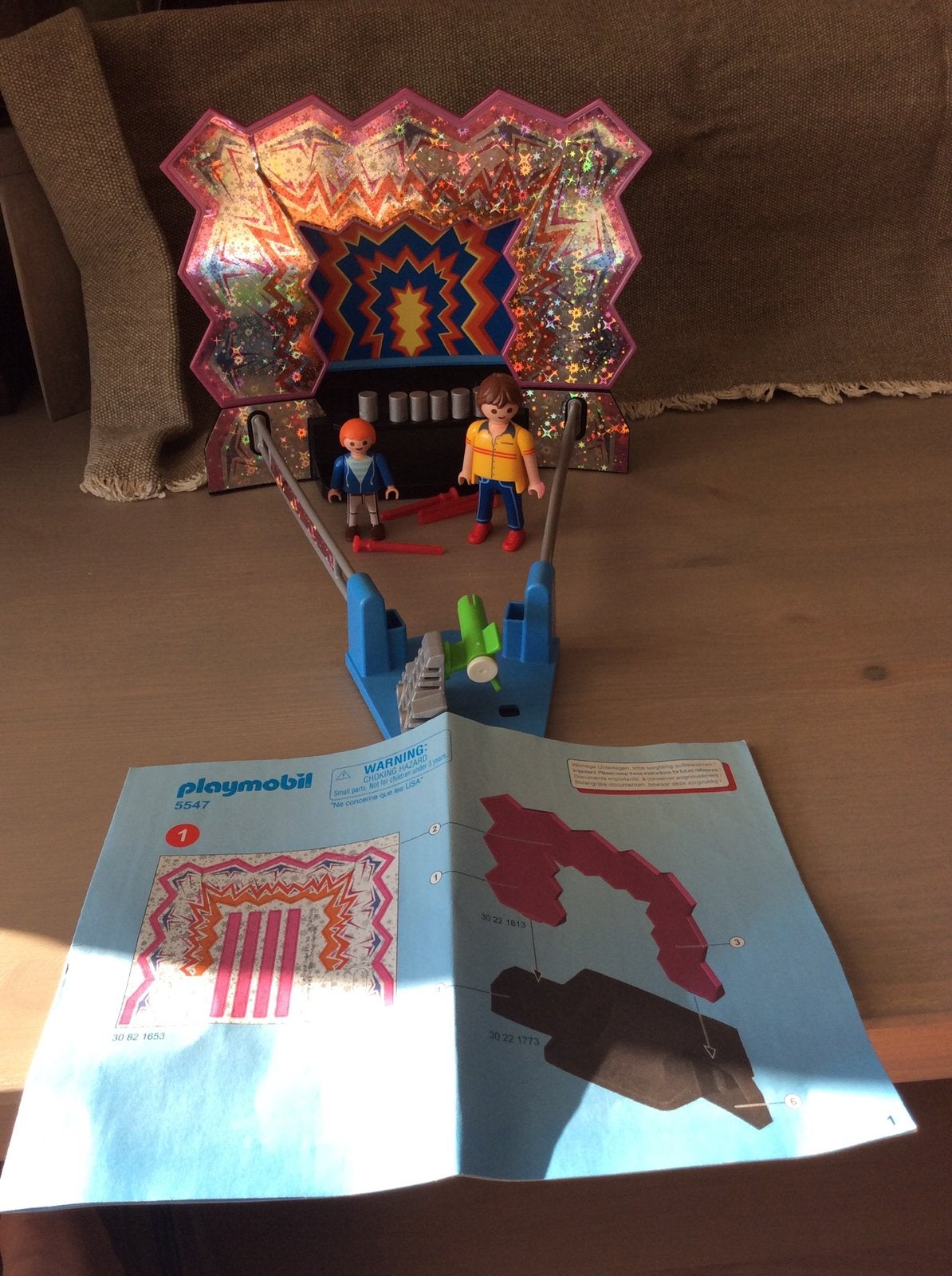 Playmobil 5547 Kermis Blikken omgooien, Complete set, Overige typen, Ophalen of Verzenden, Zo goed als nieuw