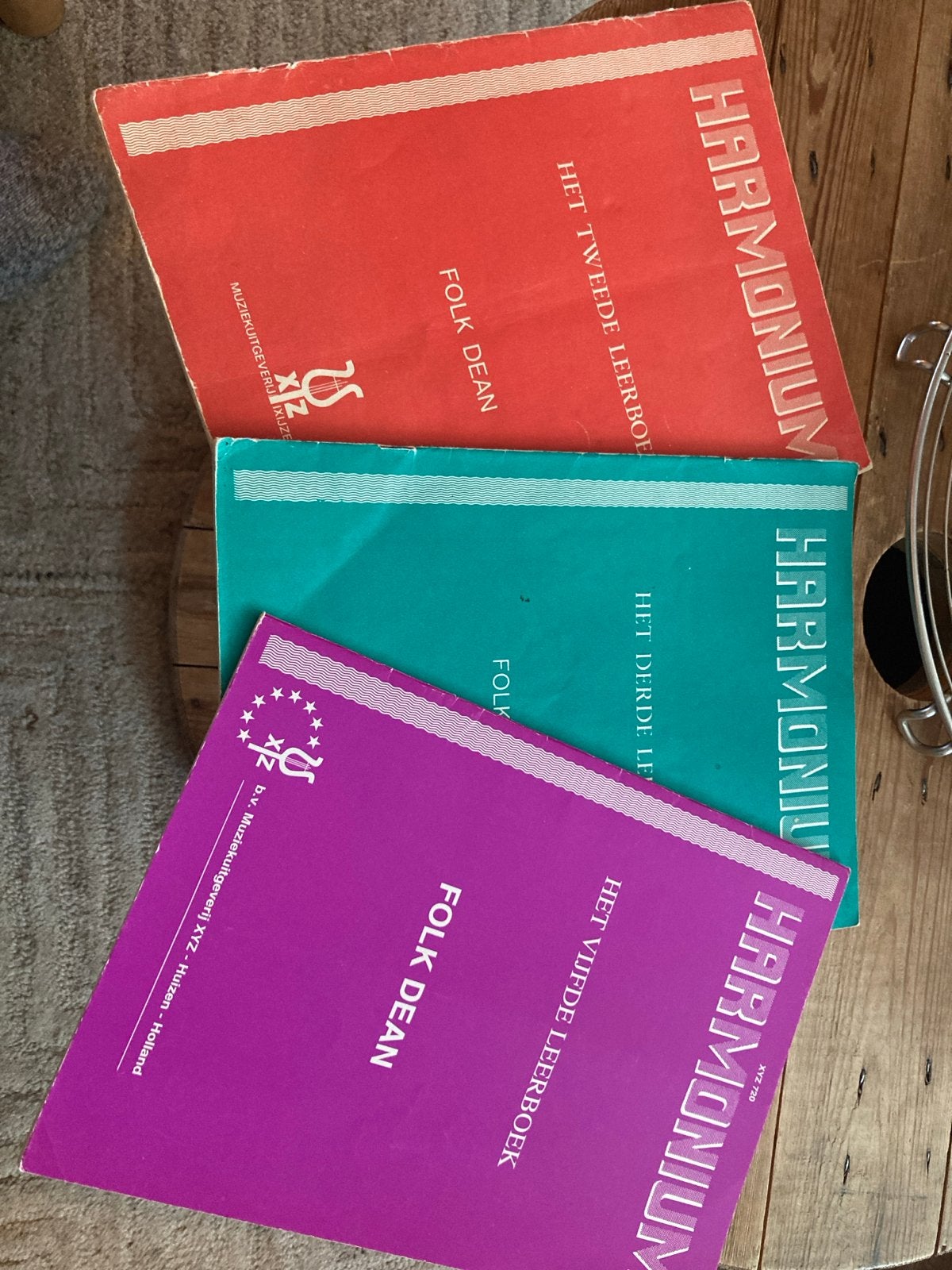Harmonium Leerboeken - Folk Dean (Deel 2, 3, 5), Gebruikt, Overige genres, Les of Cursus, Overige instrumenten