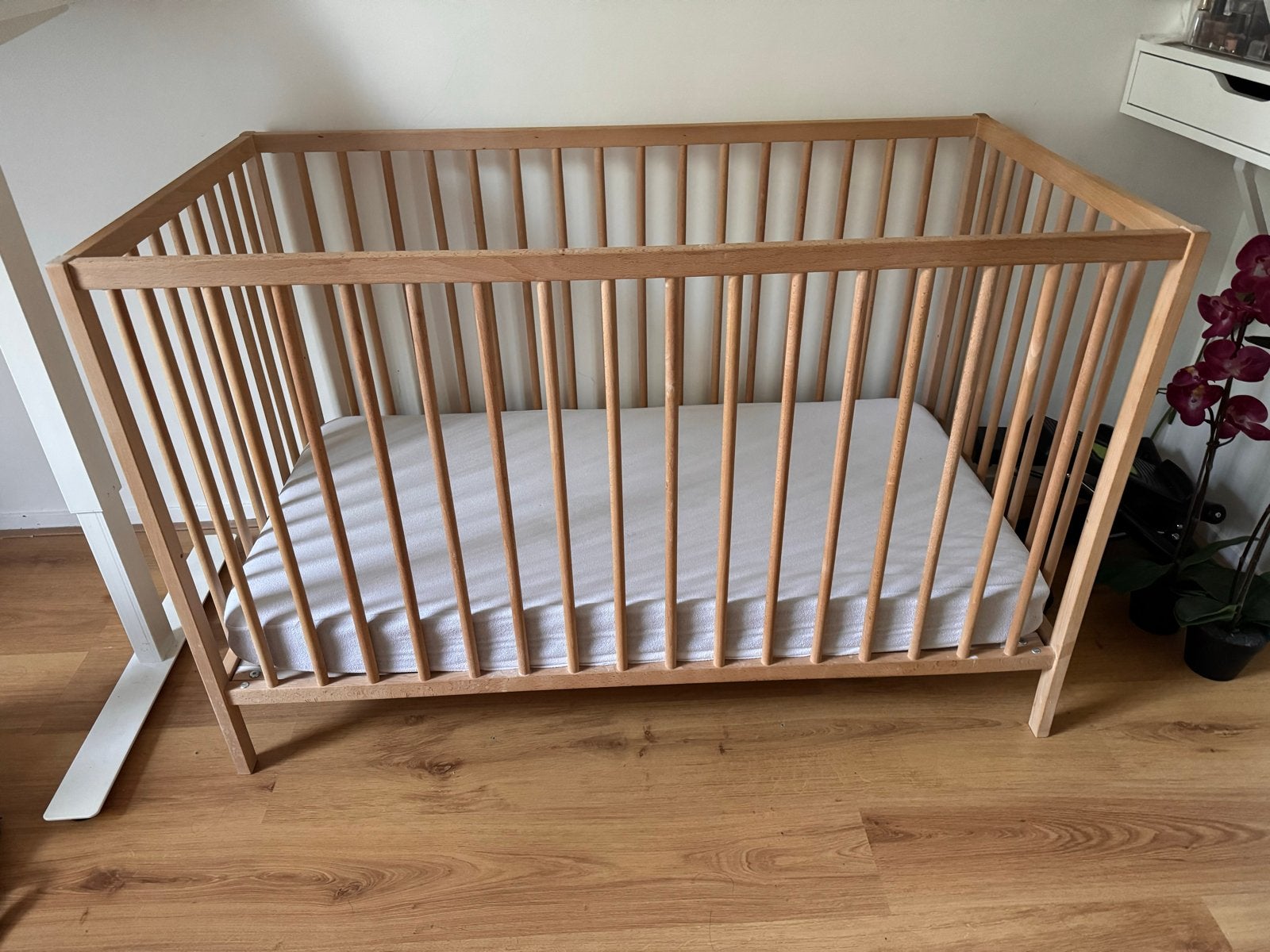 IKEA HIMLAVALV 3D-matras, 60x120x10 cm voor ledikant, Ophalen, Gebruikt, Overige typen