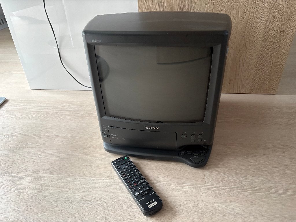 Sony Trinitron KV-14V4D Combi Beeldbuis, Ophalen of Verzenden, Gebruikt, Minder dan 40 cm, Sony