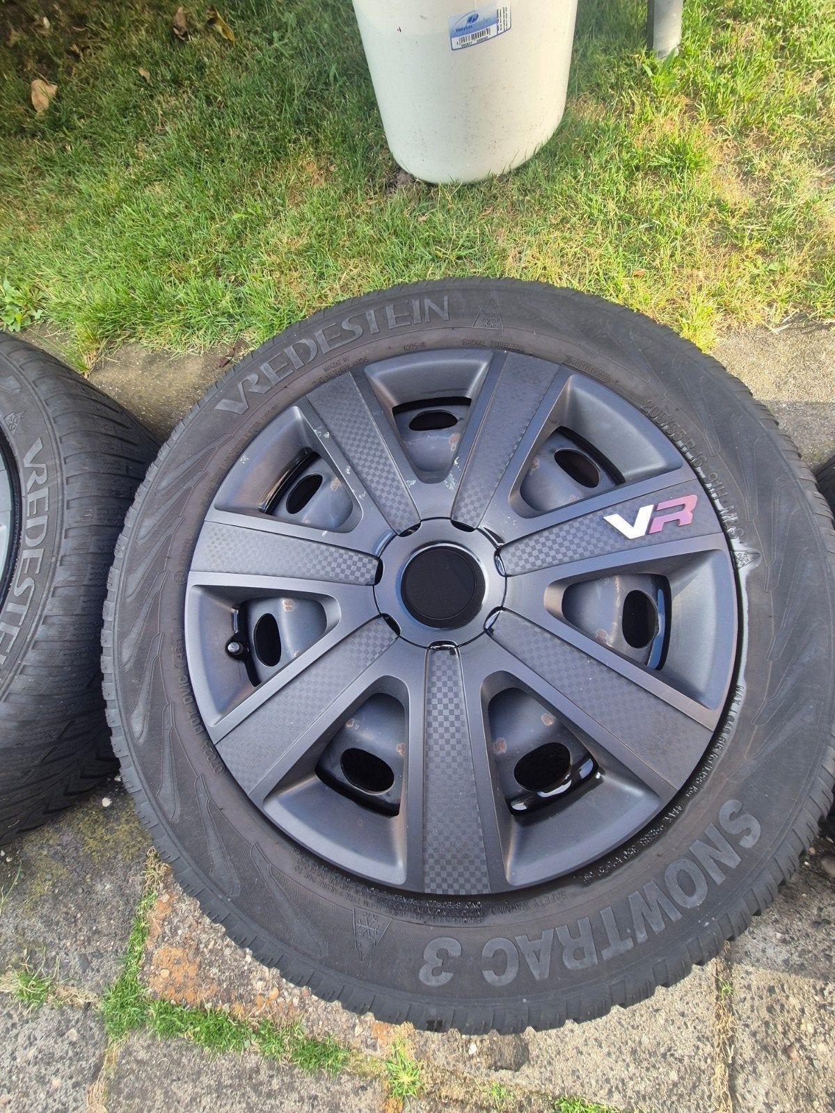 4x Winterbanden Vredestein Snowtrac 3, 16 inch, Banden en Velgen, 205 mm, Winterbanden