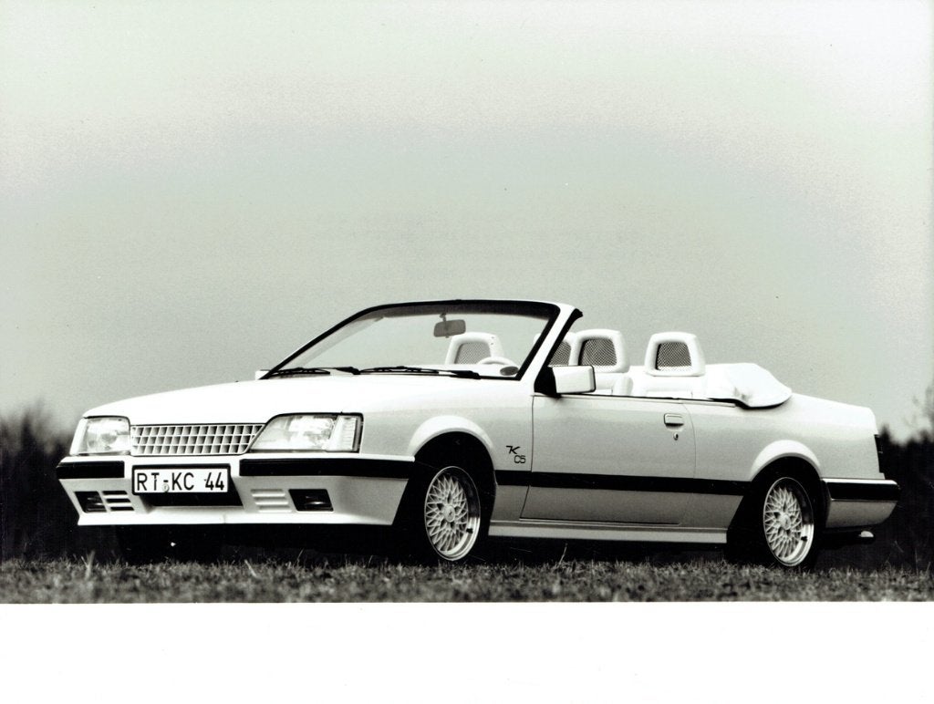 3 Persfoto's Opel - Keinath Monza KC 5 Cabriolet (ca.1984), Verzenden, Zo goed als nieuw, Opel