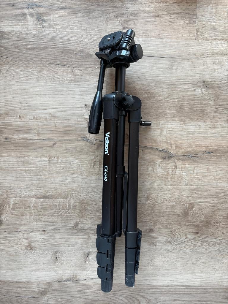 Velbon EX-640 camera-/videostatief, Ophalen, Gebruikt, Minder dan 150 cm, Driepoot