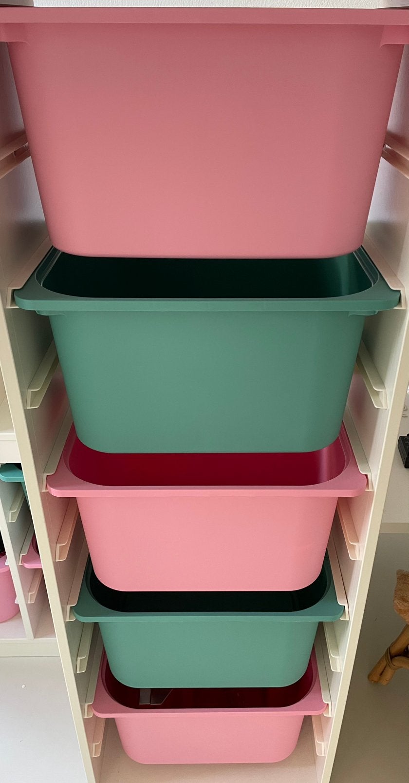 Ikea opberg bakken, Ophalen, Minder dan 75 cm, 105 cm of meer, Zo goed als nieuw