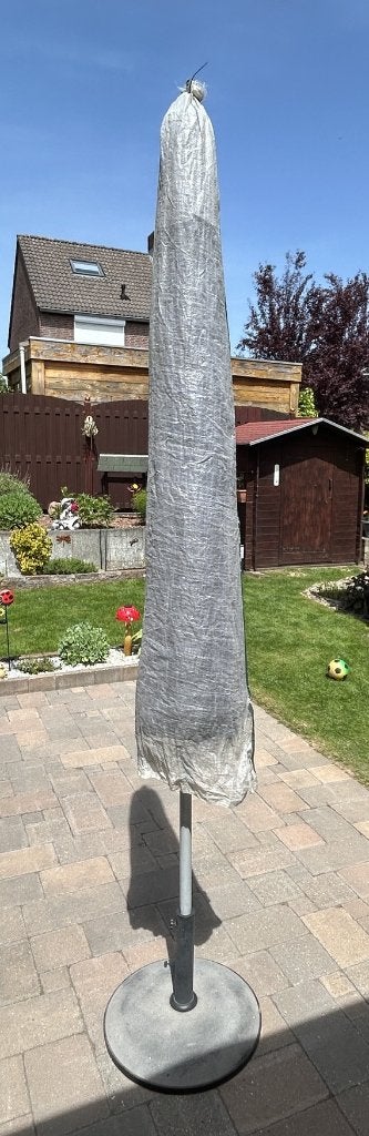 Parasol voor buiten, Ophalen, Gebruikt, 2 tot 3 meter, Parasolvoet