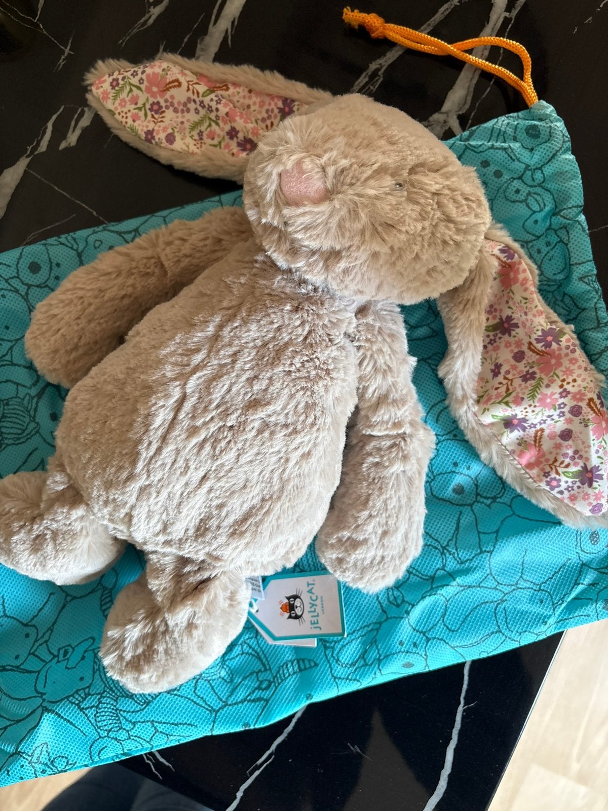 Jellycat knuffel nieuw, Ophalen of Verzenden, Nieuw, Konijn, Overige merken