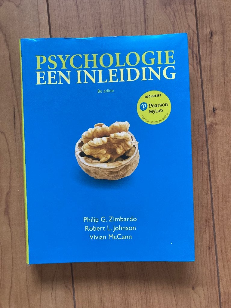 Psychologie, een Inleiding - 8e editie, Ophalen of Verzenden, Gamma, Zo goed als nieuw, HBO