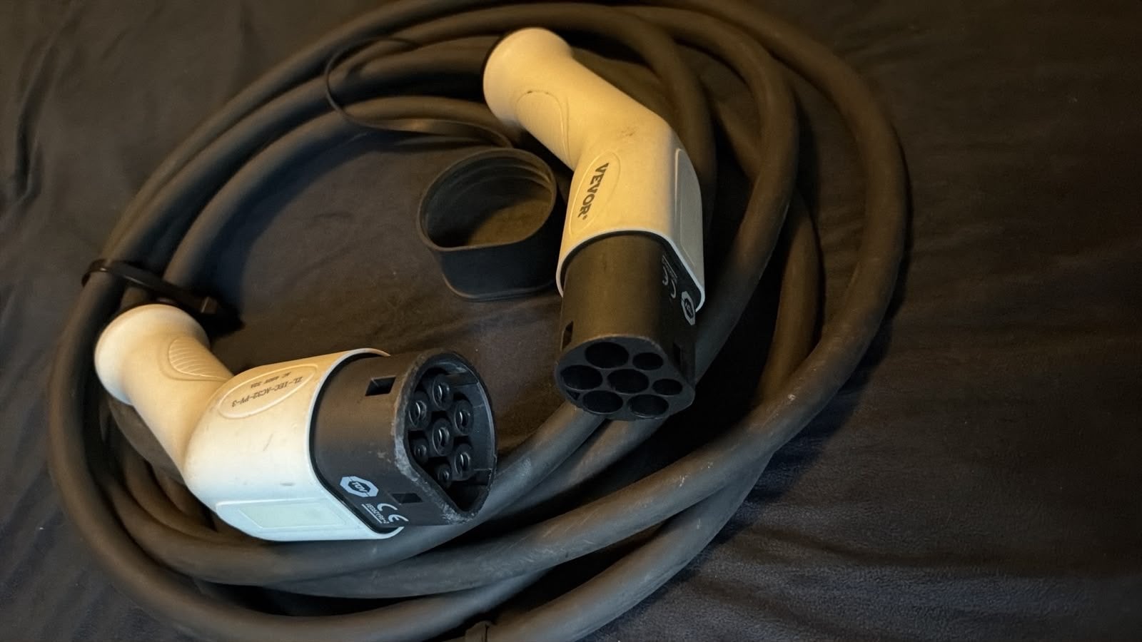 Vevor Type 2 Laadkabel 32A 400V voor Elektrische Auto, Ophalen of Verzenden, Gebruikt
