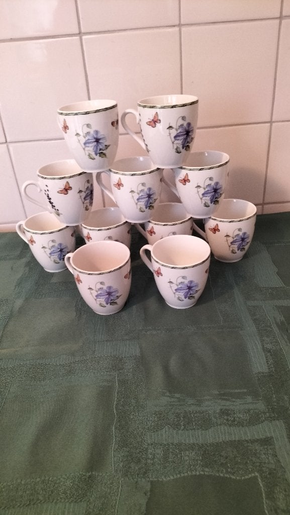 Fruit & Flowers servies delen Janneke Brinkman, Ophalen of Verzenden, Nieuw, Porselein, Overige stijlen