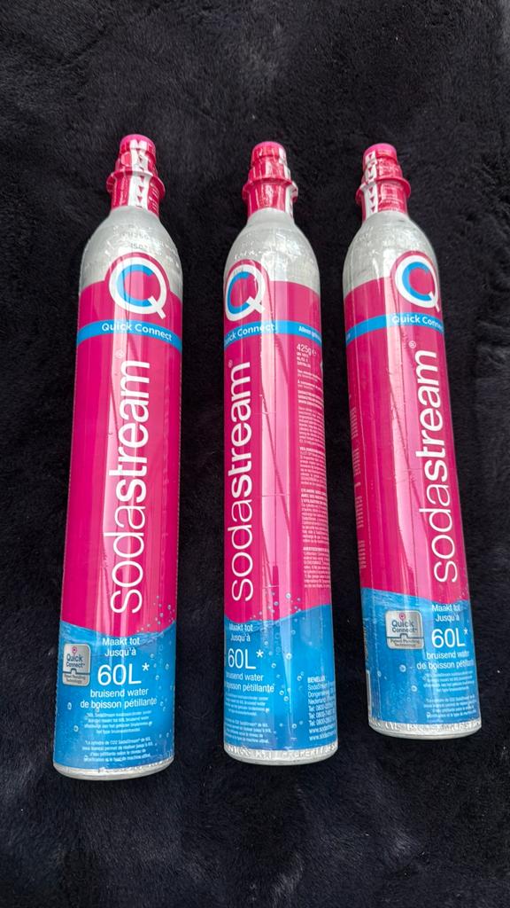 SodaStream quick connect cilinder, Witgoed en Apparatuur, Ophalen, Nieuw