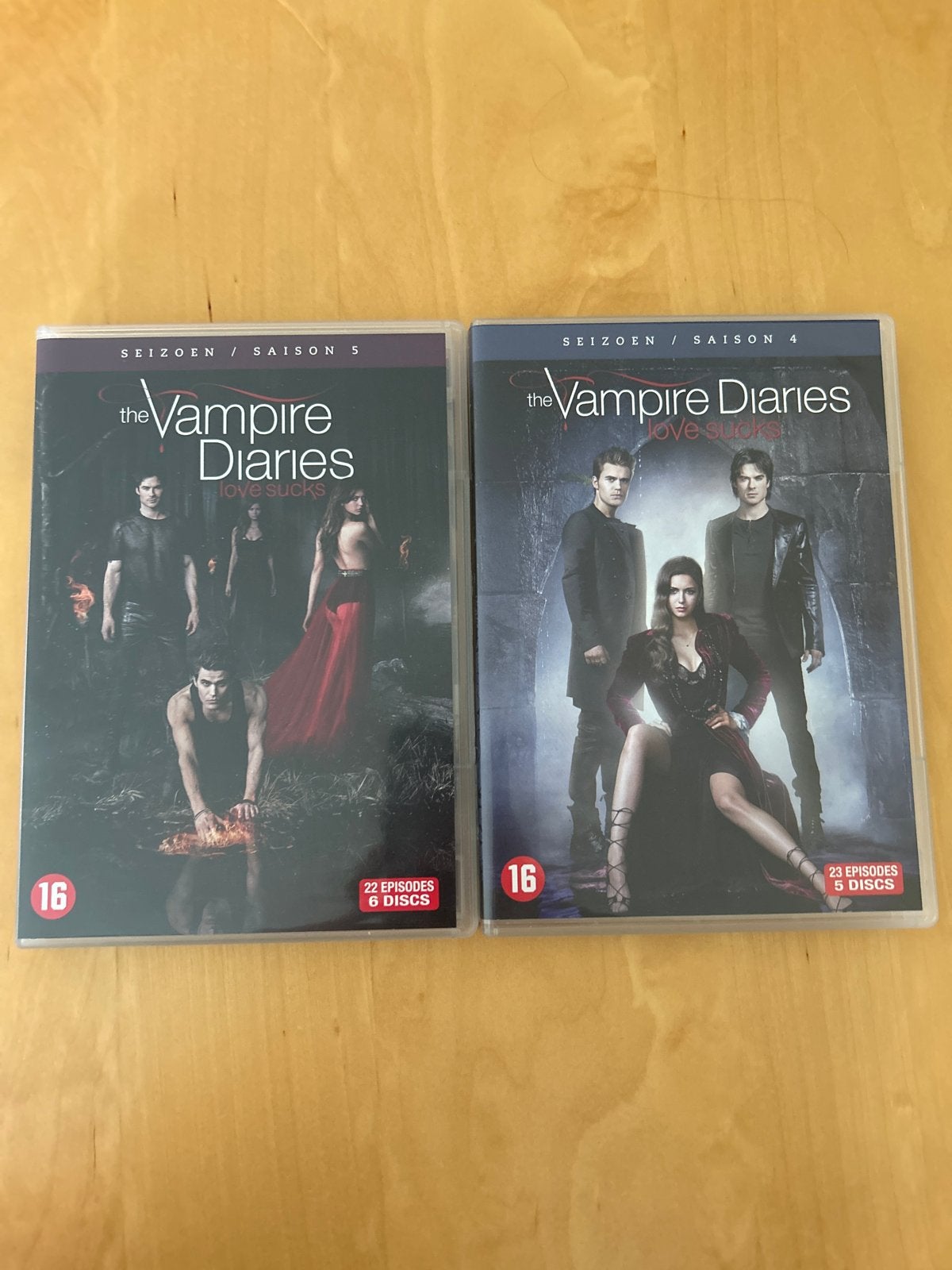 The Vampire Diaries Seizoen 4 & 5, Vanaf 16 jaar, Boxset, Drama, Ophalen of Verzenden