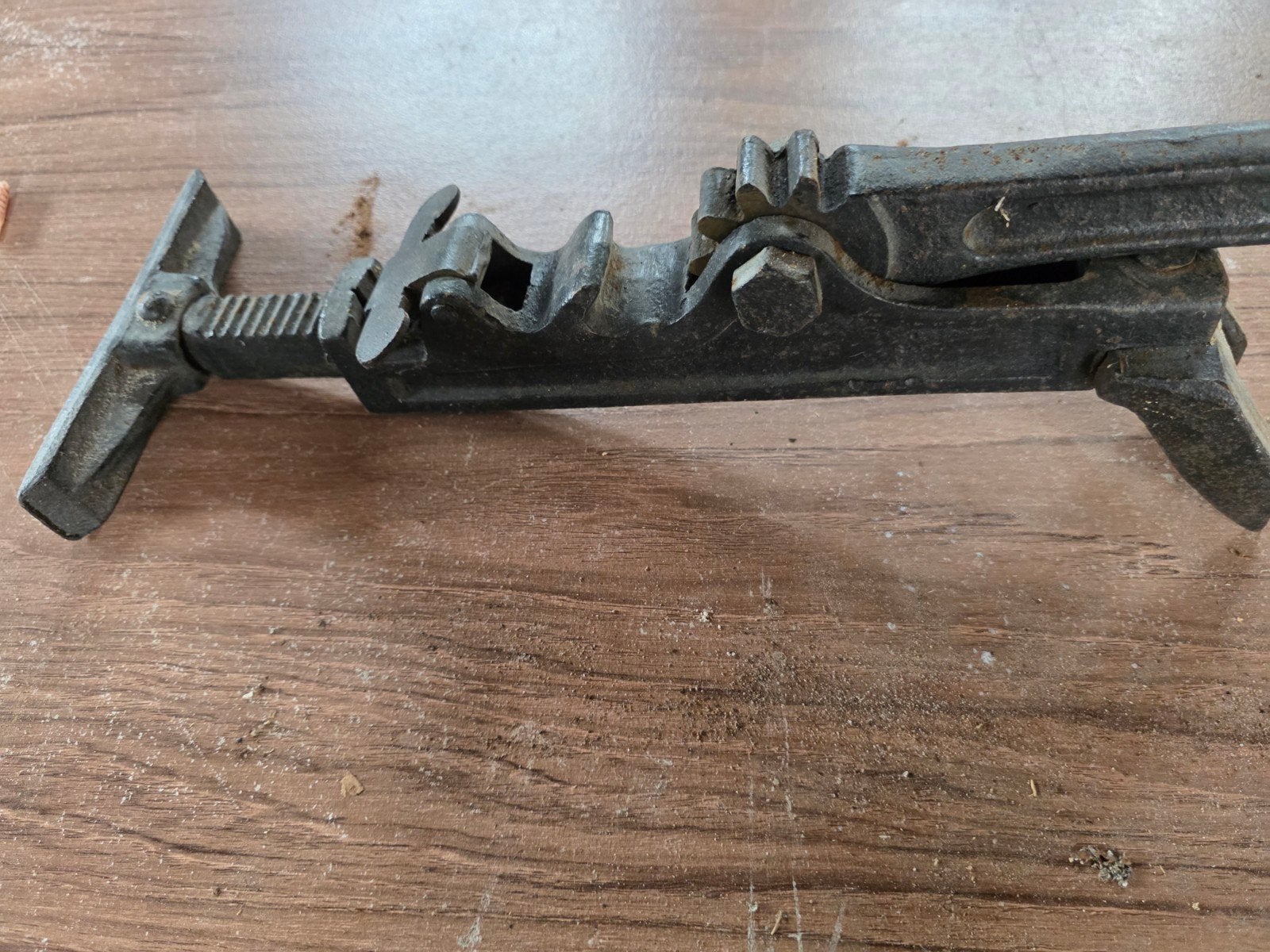 Vloerhout spanner - Handig gereedschap voor vloerleggers, Doe-het-zelf en Verbouw, Ophalen of Verzenden, Zo goed als nieuw