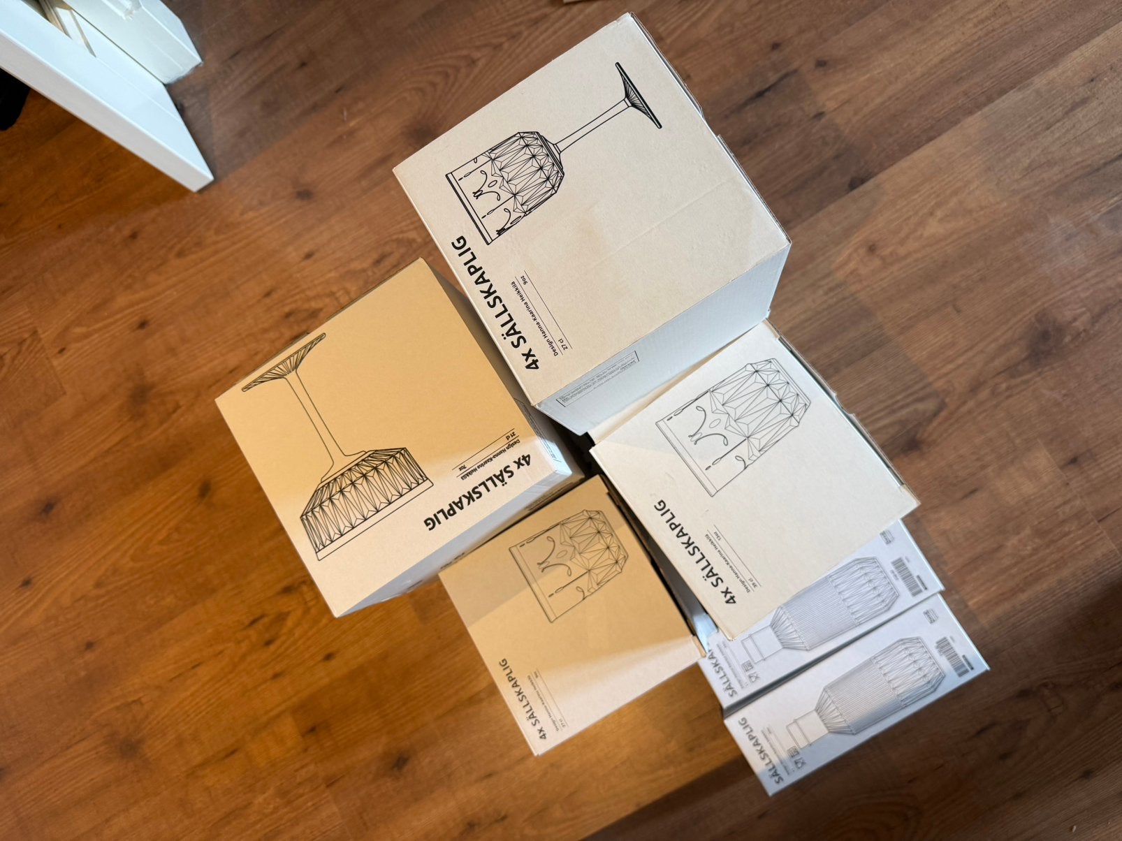 Ikea glazen set, Huis en Inrichting, Keuken | Servies, Ophalen, Glas of Glazen, Overige stijlen, Glas