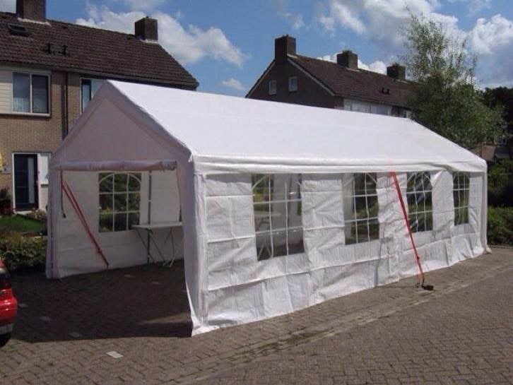 Partytent huren voor uw burendag of evenement, Ophalen, Gebruikt, Partytent, 2 meter of meer
