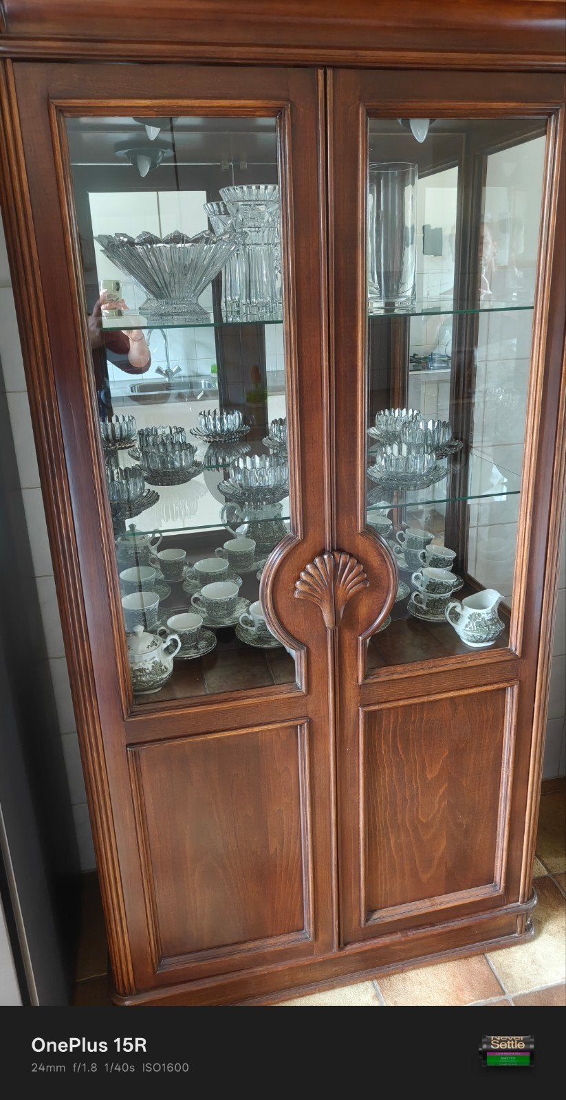 Art Deco Vitrinekast - Uitstekende Staat