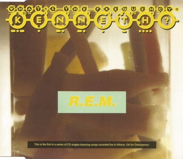 R.E.M. – What's The Frequency, Kenneth, Ophalen of Verzenden, Zo goed als nieuw, Pop