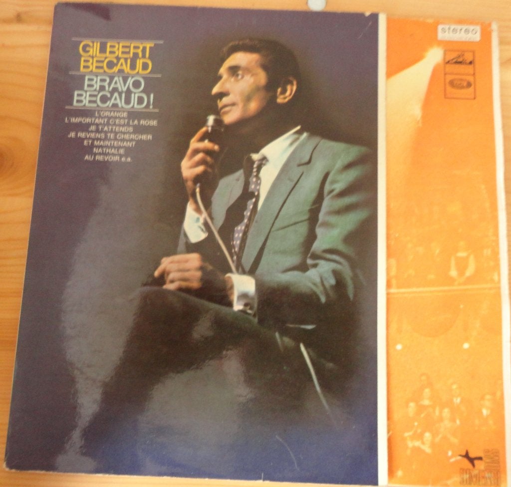 Gilbert-Bravo Becaud (LP, Ophalen of Verzenden, Gebruikt, 12 inch