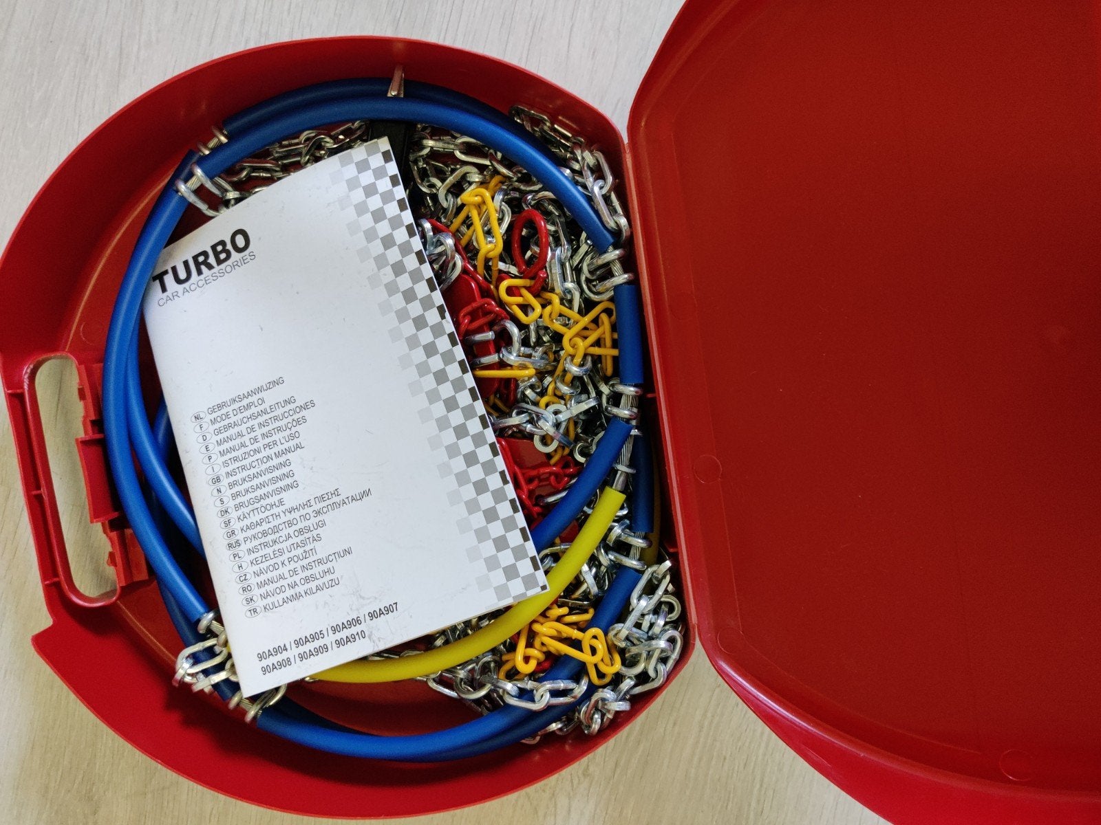 Sneeuwkettingen Turbo Type-60 (2 stuks), Ophalen of Verzenden, Zo goed als nieuw