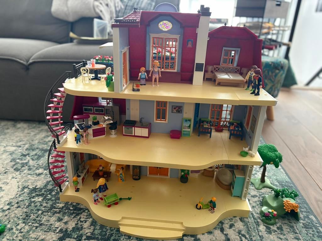 Playmobil Landhuis - Groot en Compleet Speelplezier!, Kinderen en Baby's, Speelgoed | Playmobil, Zo goed als nieuw, Ophalen of Verzenden