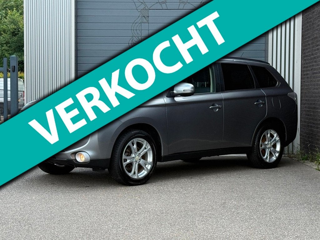 Mitsubishi Outlander 2.0 Intense+ 7p AUTOMAAT/CRUISE/CLIMA, Auto's, Mitsubishi, Bedrijf, Outlander, ABS, Achteruitrijcamera, Airbags