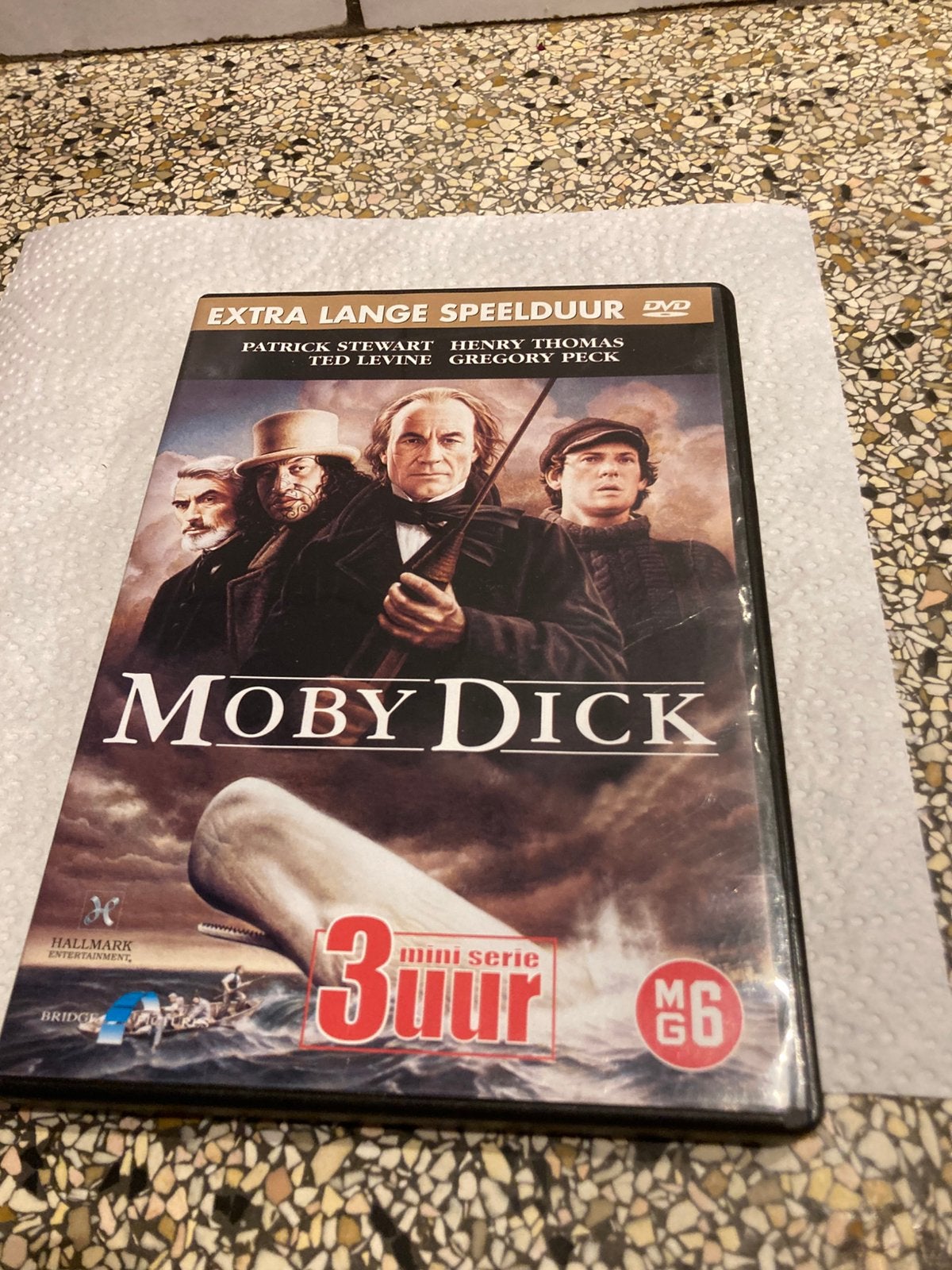 Dvd moby dick, Alle leeftijden, Ophalen of Verzenden, Zo goed als nieuw