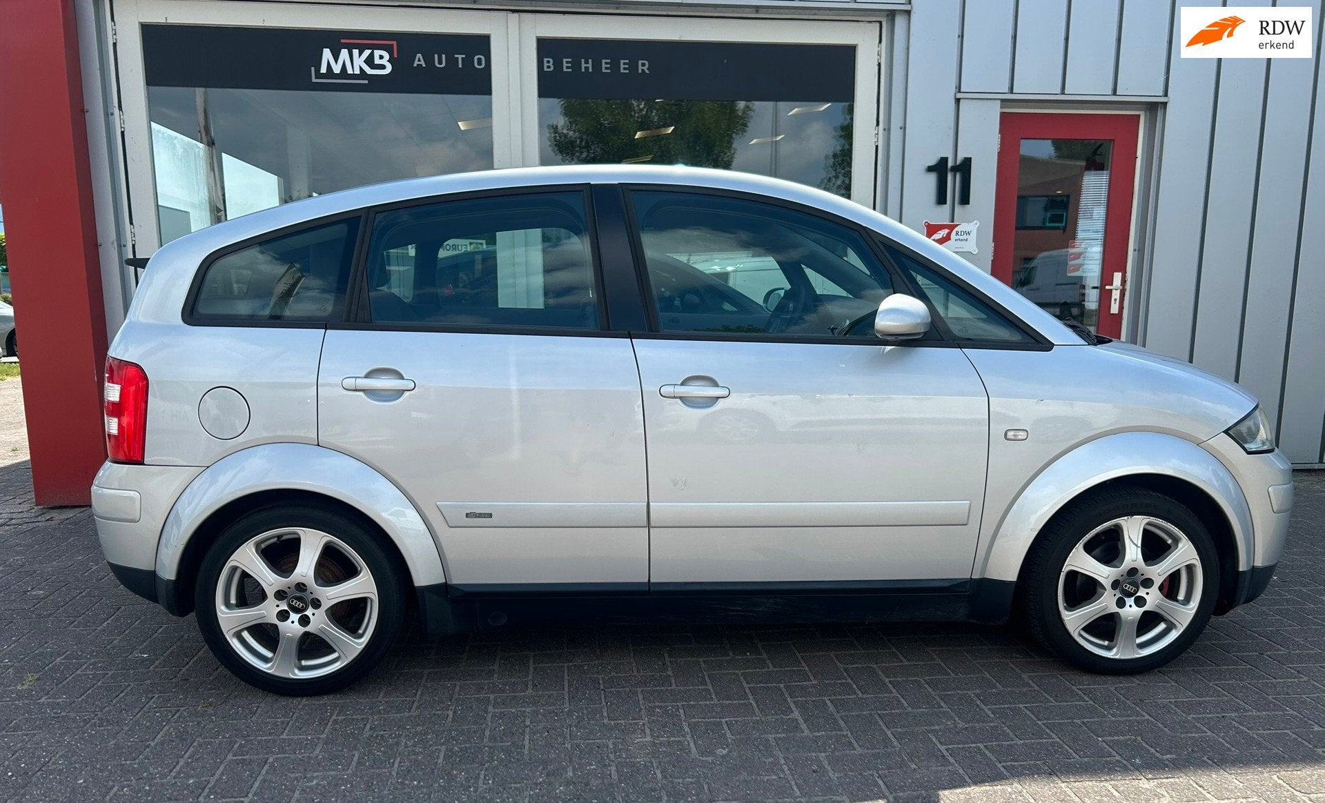Audi A2 1.4 Airco/S-Line, Auto's, Audi, Voorwielaandrijving, Stof, Gebruikt, 31 €/maand
