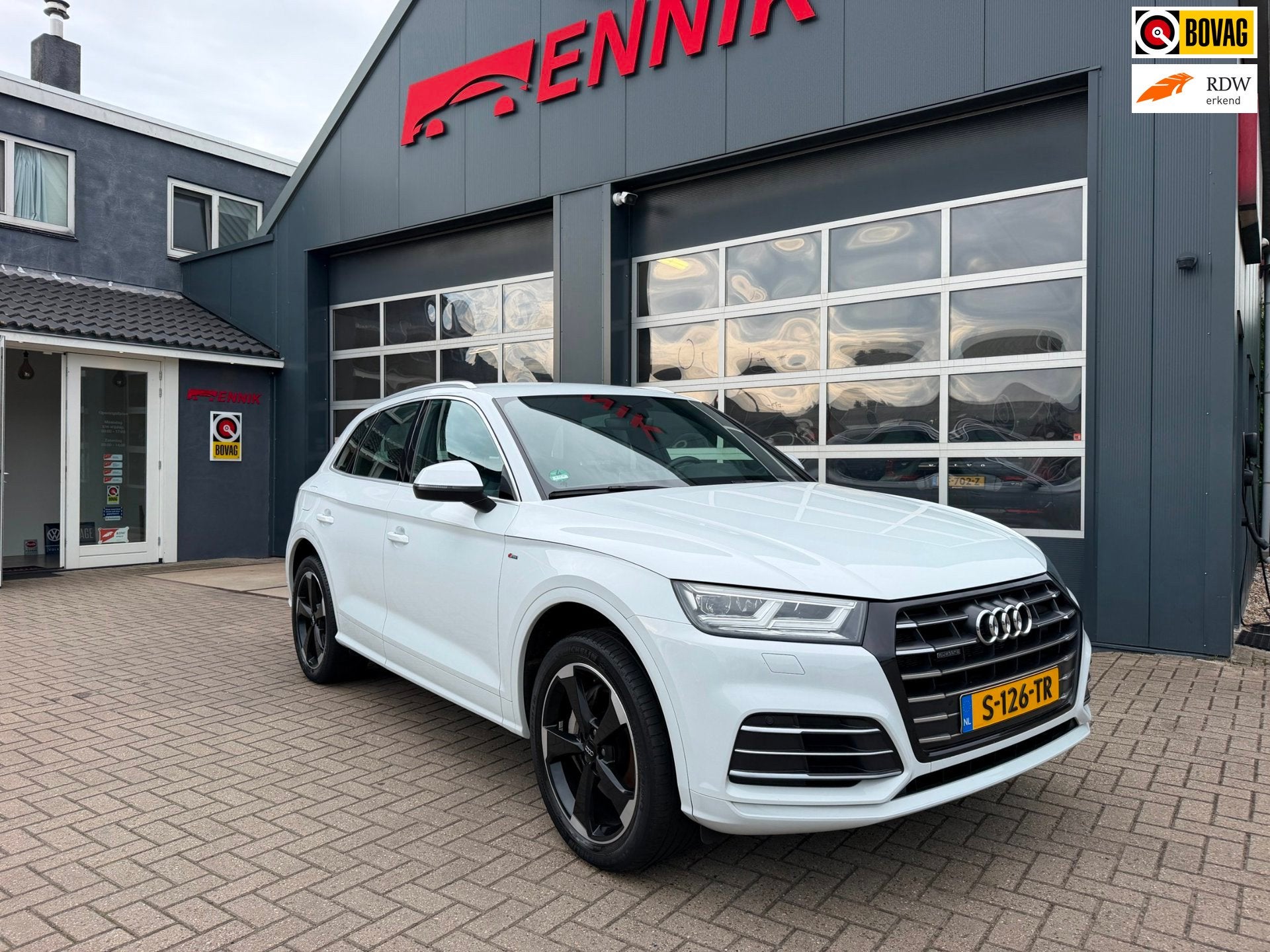 Audi Q5 55 TFSI e quattro Competition S-Line Nieuwstaat !, Auto's, Dealer onderhouden, 1750 kg, Euro 6, 4 cilinders
