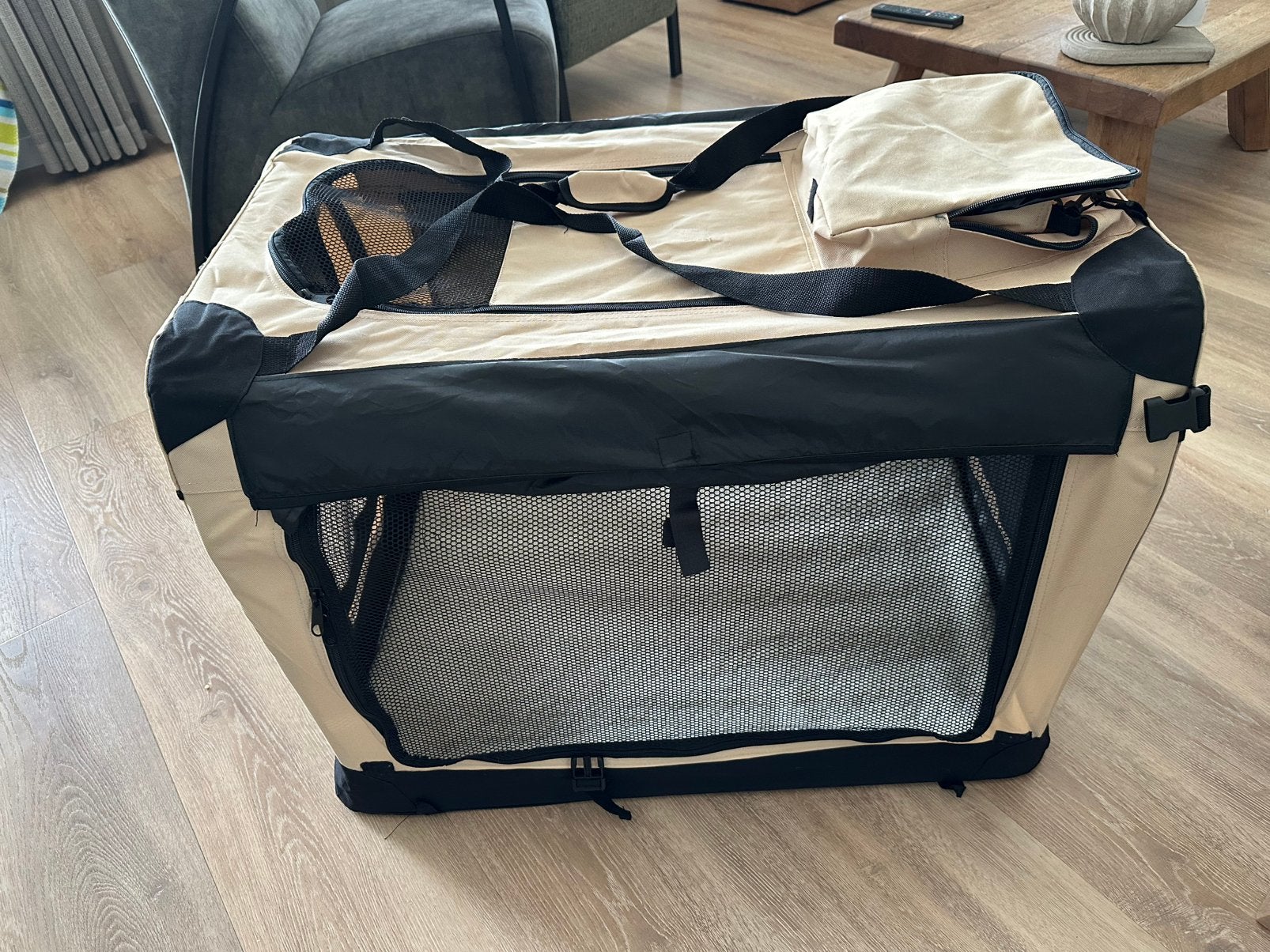 Lichtgewicht opvouwbare bench Inno Pet zgan, Ophalen of Verzenden, Zo goed als nieuw
