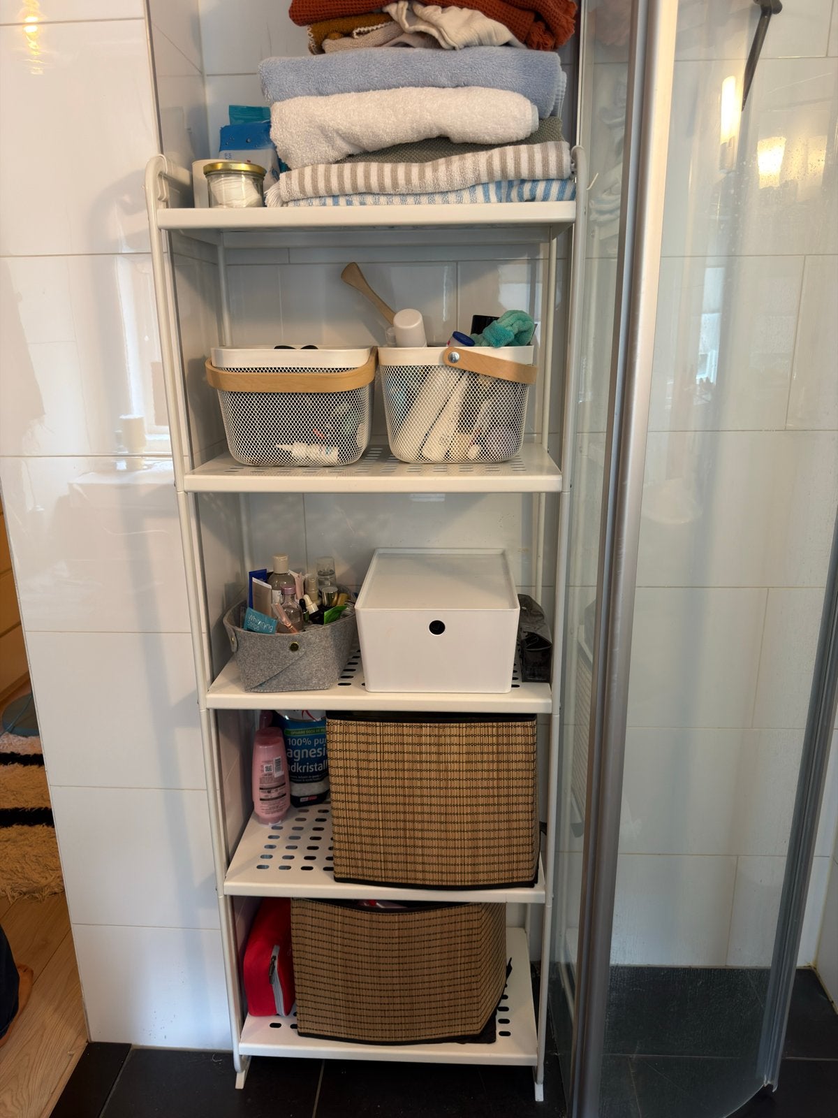 Ikea Plankenrek - Ideaal voor badkamer of berging, Ophalen, Gebruikt