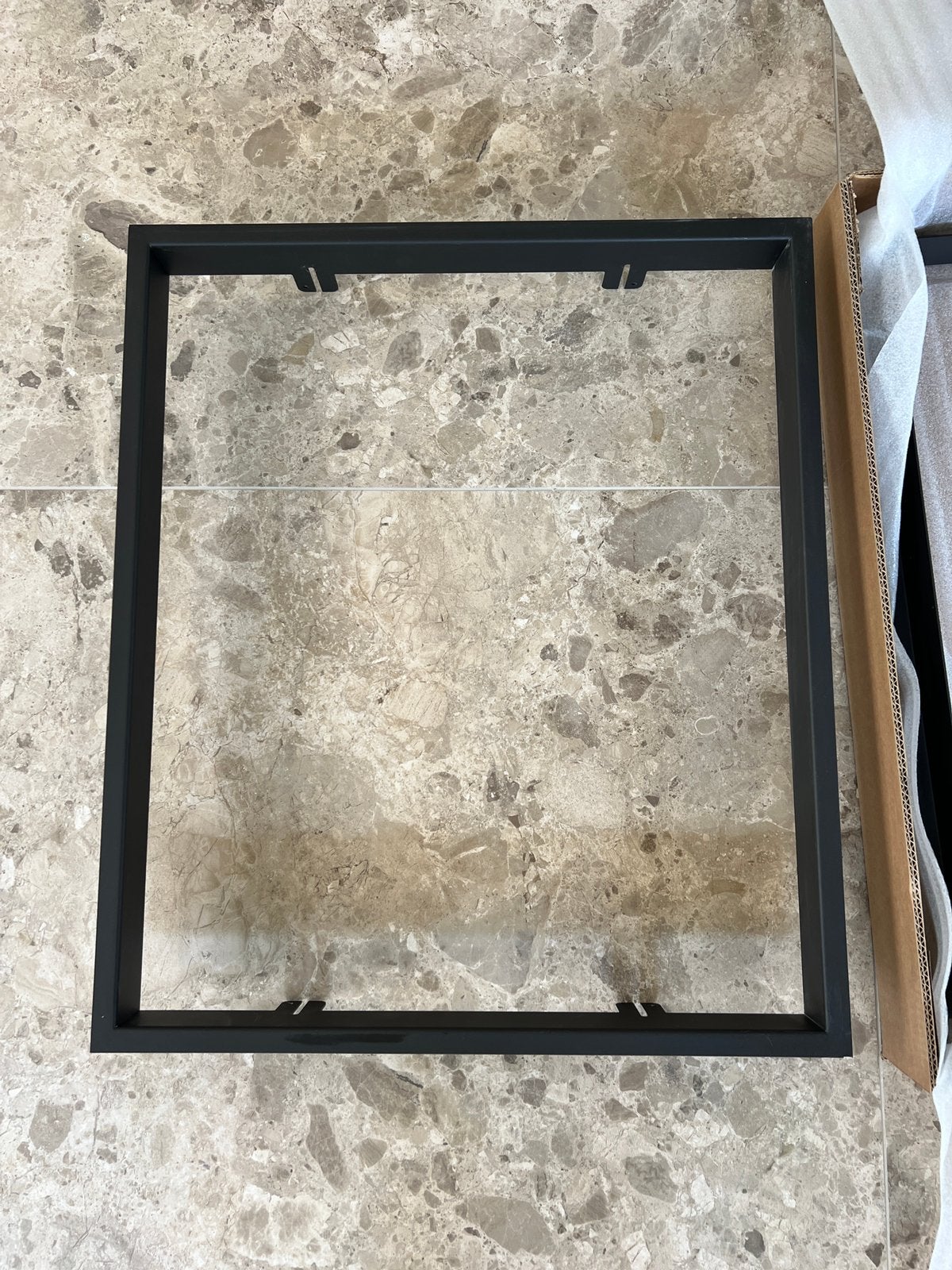 Dik Geurts inbouwkader 20mm voor instyle pro 700, Huis en Inrichting, Ophalen, Inbouw, Hout, Nieuw