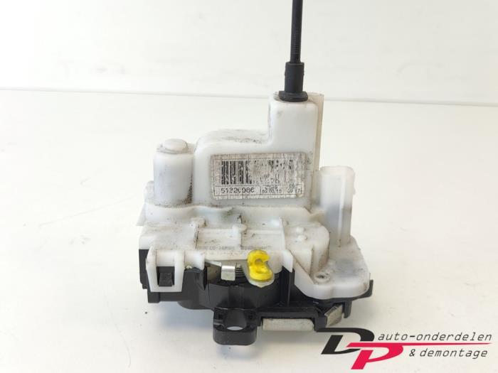 Deurslot Mechaniek 4Deurs links-achter van een Fiat Panda, Gebruikt, -, -, Ophalen of Verzenden