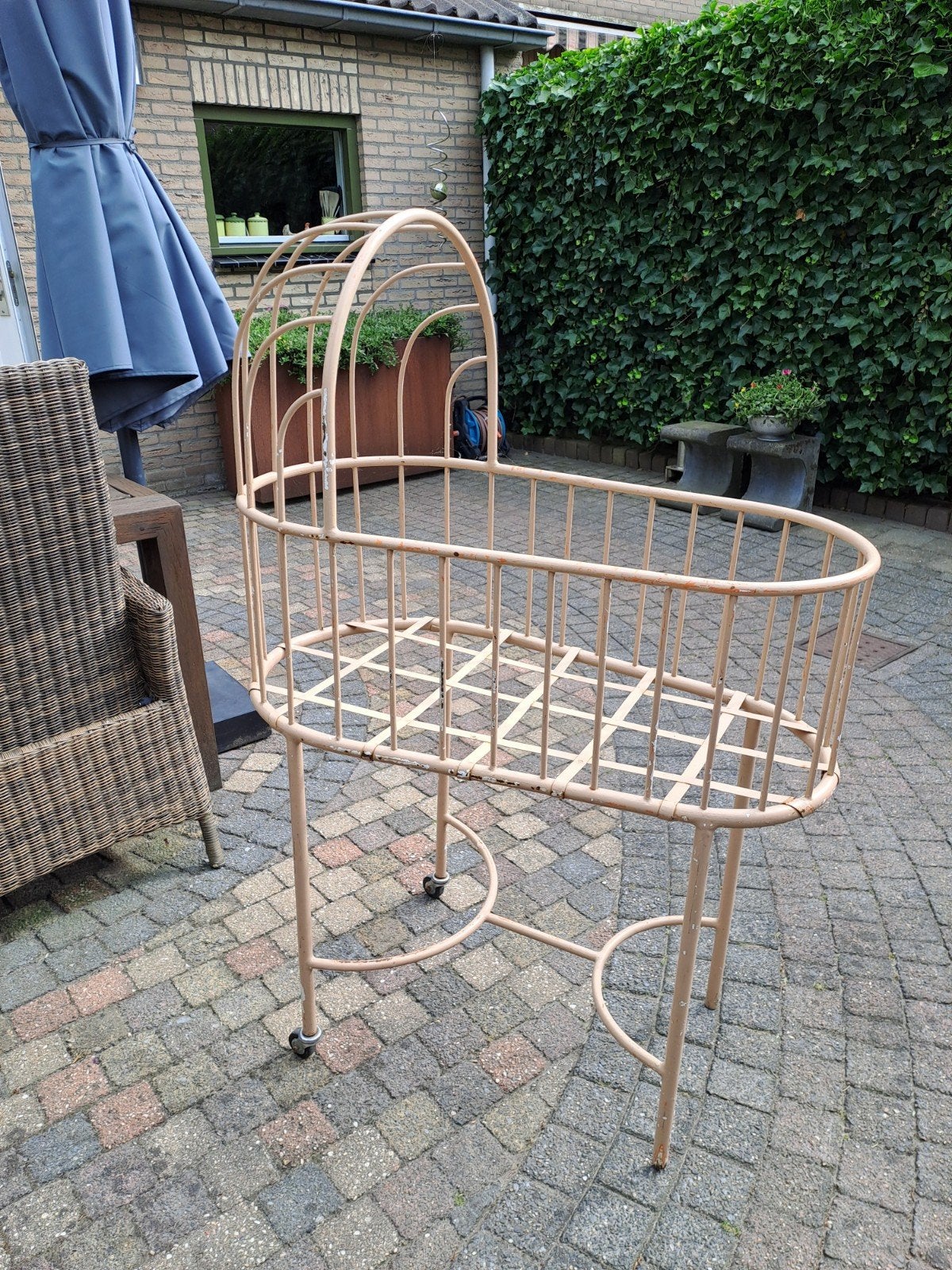 Ijzeren wieg (Vintage), Antiek en Kunst, Ophalen